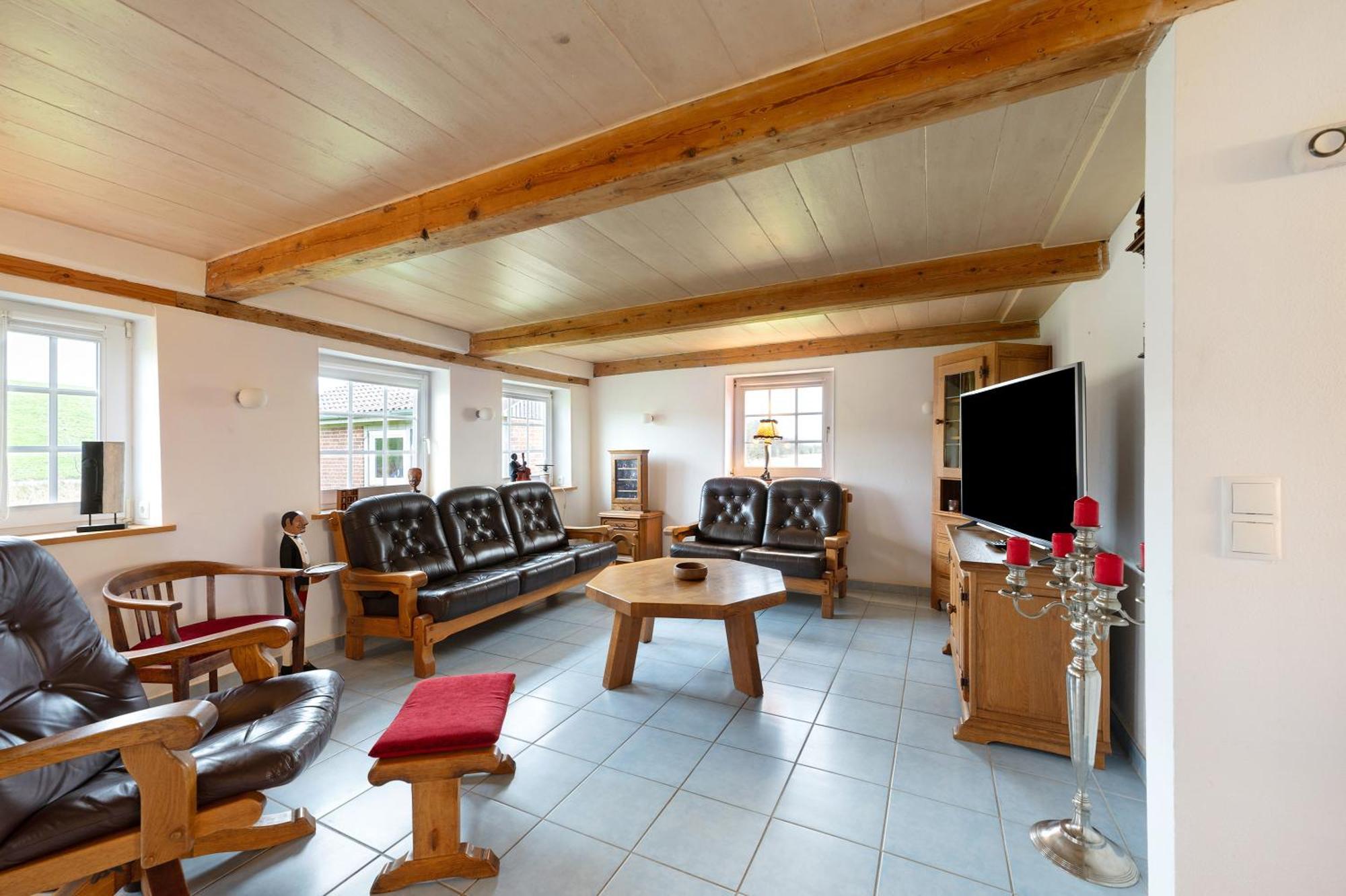 Deichhaus Bullerbue Dagebuell Villa Екстериор снимка